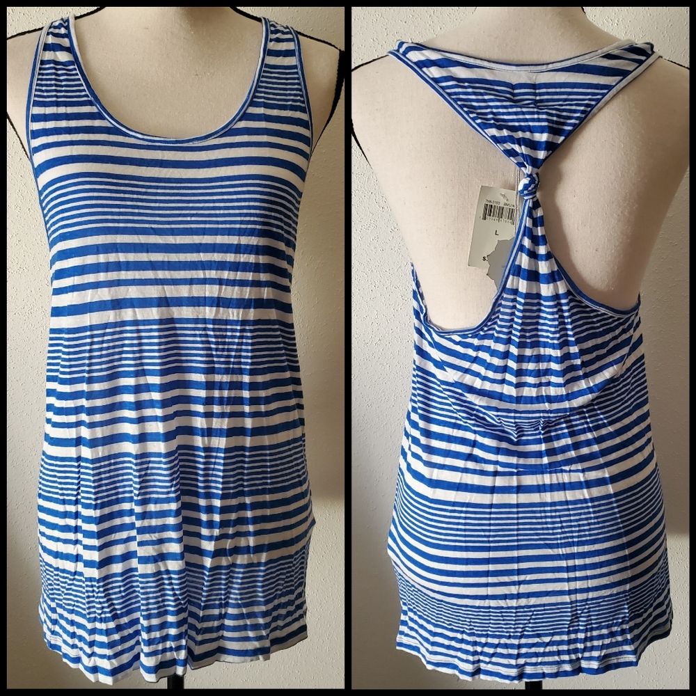 Lucky Lotus by Lucky Brand Racerback Tank